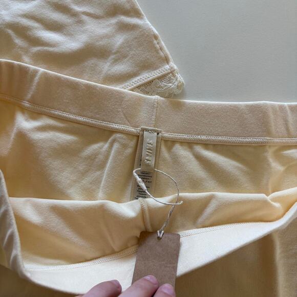 NWT Skims Cotton Jersey Lace Set - Picture 3 of 4